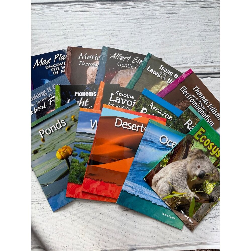 Set of Educational STEM books